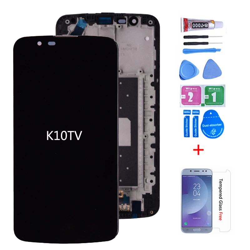 Оригинальный ЖК дисплей для LG K10 TV K430 K410 с сенсорным дигитайзером в сборе с/без