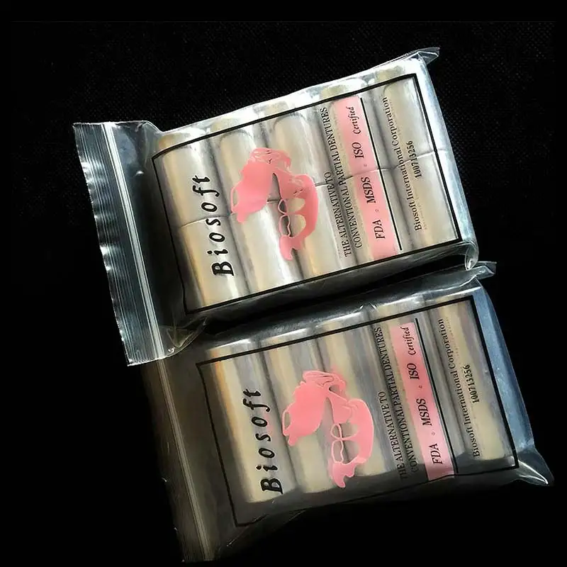 

2 пакета, большие и маленькие гибкие Акриловые протезы