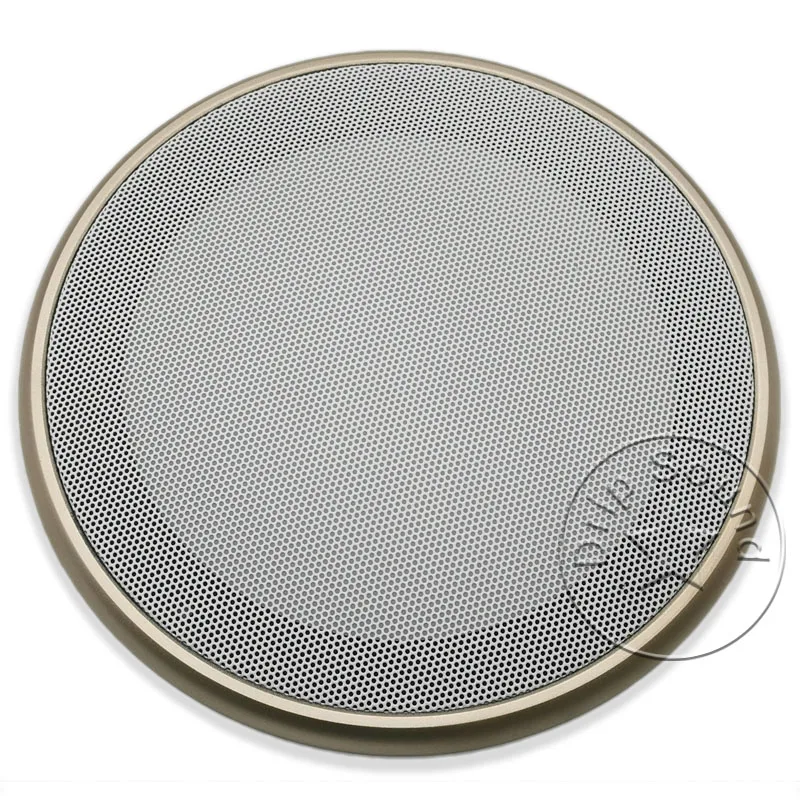 Сетчатая Крышка для автомобильного динамика декоративная круглая металлическая