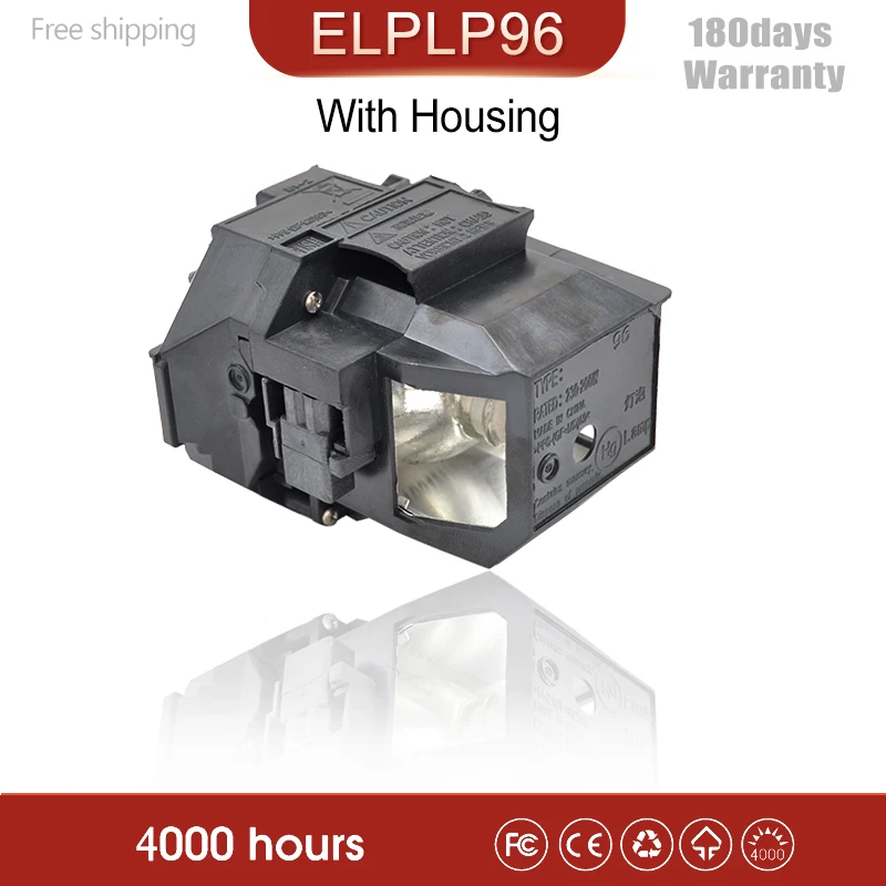 

High brightness Projector Lamp for ELPLP96 for Epson EB-W05 EB-W39 EB-W42 EH-TW5600 EH-TW650 EX-X41 EX3260 EX5260 EX9210 EX9220