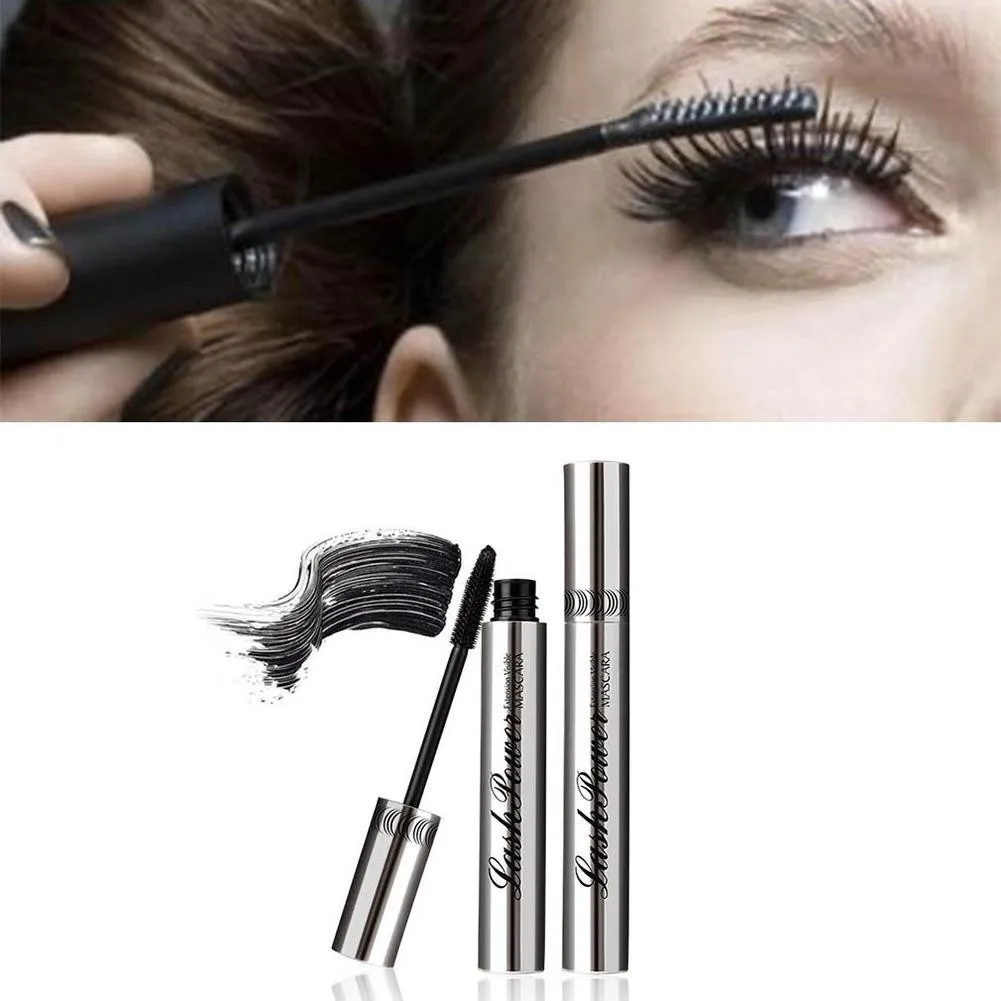 

1pcs Thick Waterproof Mascara Curling Lengthening Make Up Texture Mascara Waterproof Staining Curling Crust Non Eyes Grind G1C5