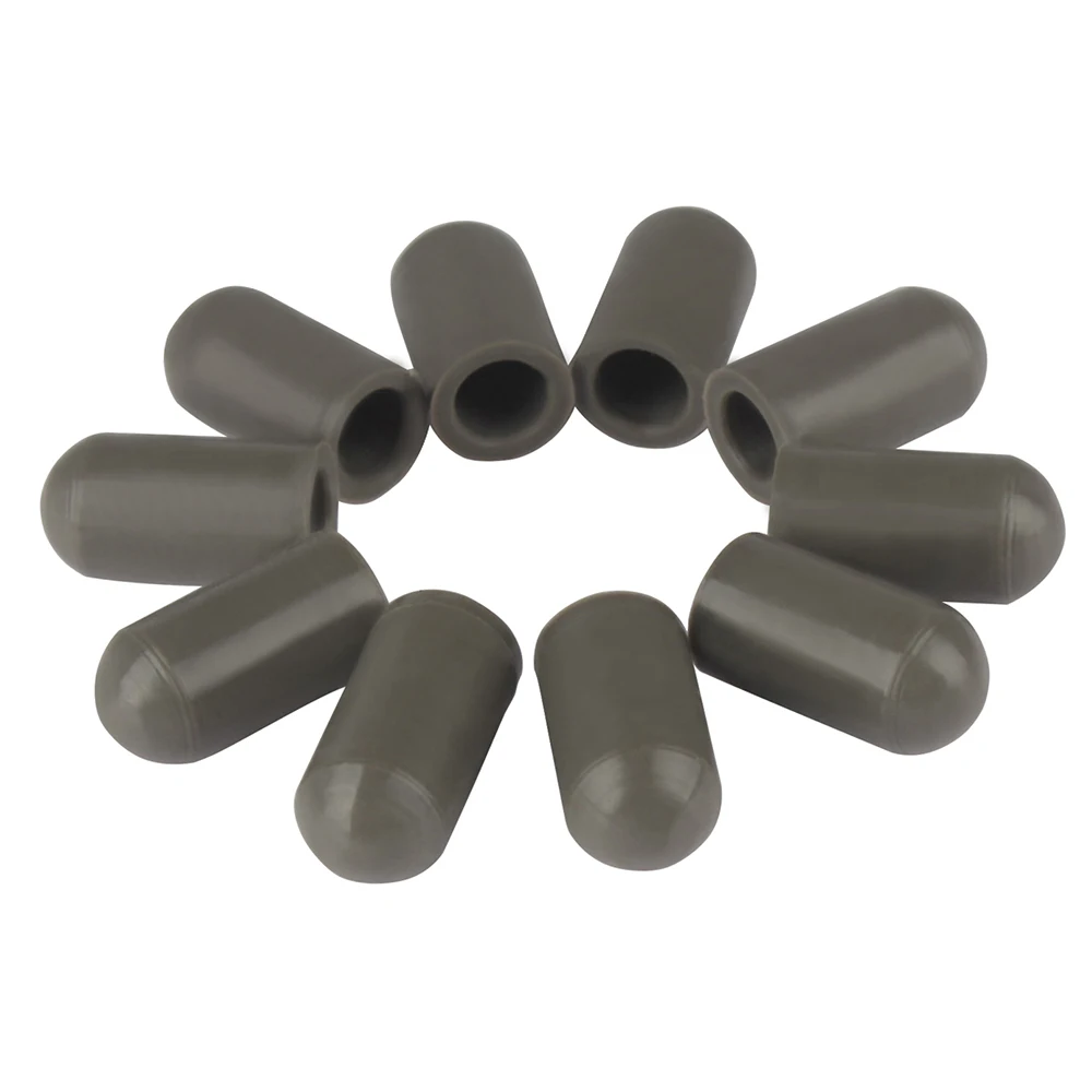 Тихие наконечники для барабанных палочек из силикона 10 шт. | Спорт и развлечения