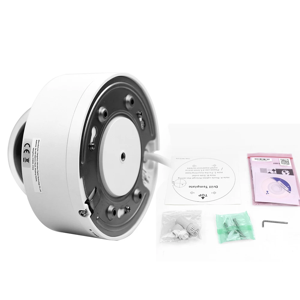 Hikvision Original IPC DS-2DE3304W-DE 3MP PTZ IP Сетевая камера 4X оптический зум Мини Купол поддержка
