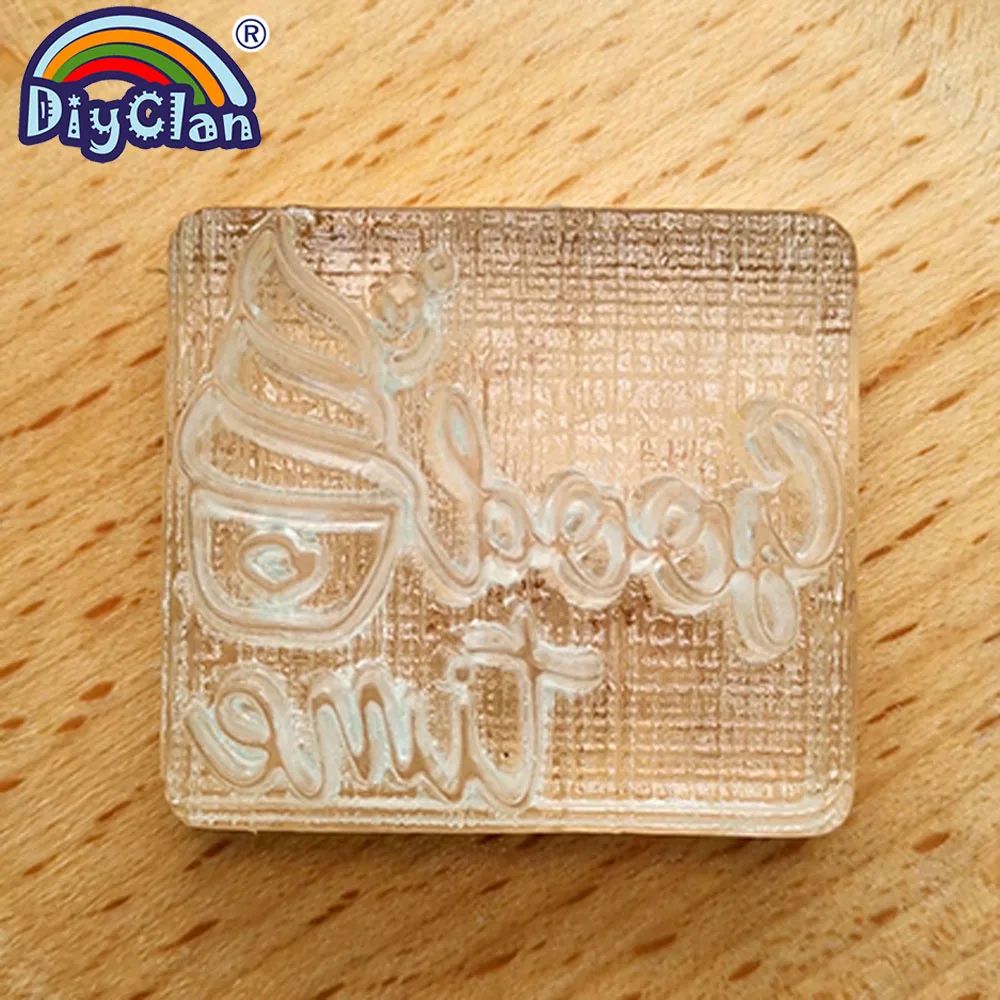 Хорошее время штамп для изготовления мыла шаблон мороженого штампы ручной