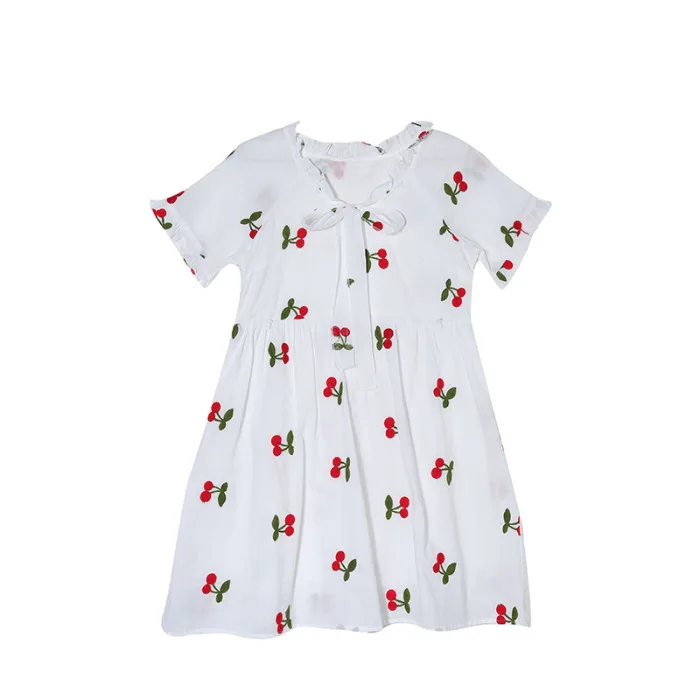 

2020 new summer maternity dresses fashion summer out ingress doll t strawberry print pregnant women's dress lactation dress