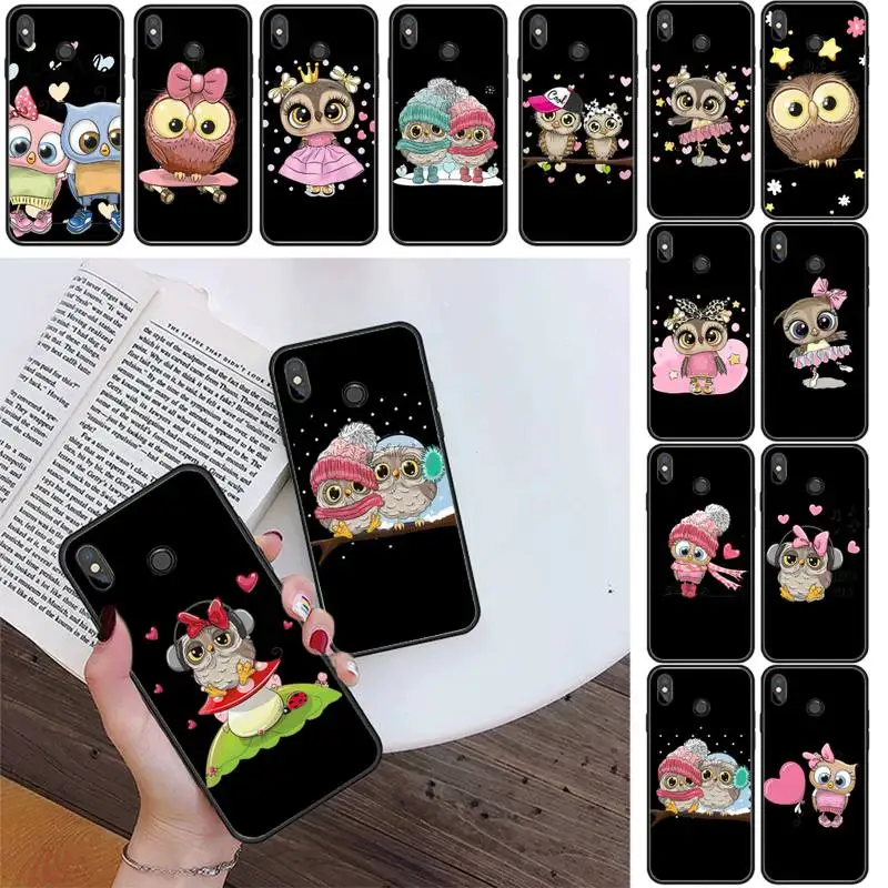 

Lovely Animal Owl Phone Case For Xiaomi Redmi Note10 Pro Note7 Pro 8 Pro 8T Note9 9S Redmi 7 8 8A 9C K30 Poco X3