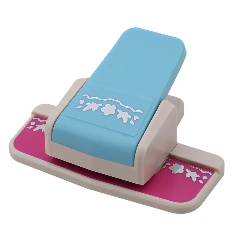 Дырокол для скрапбукинга ручной работы устройство тиснения краев DIY резак бумаги