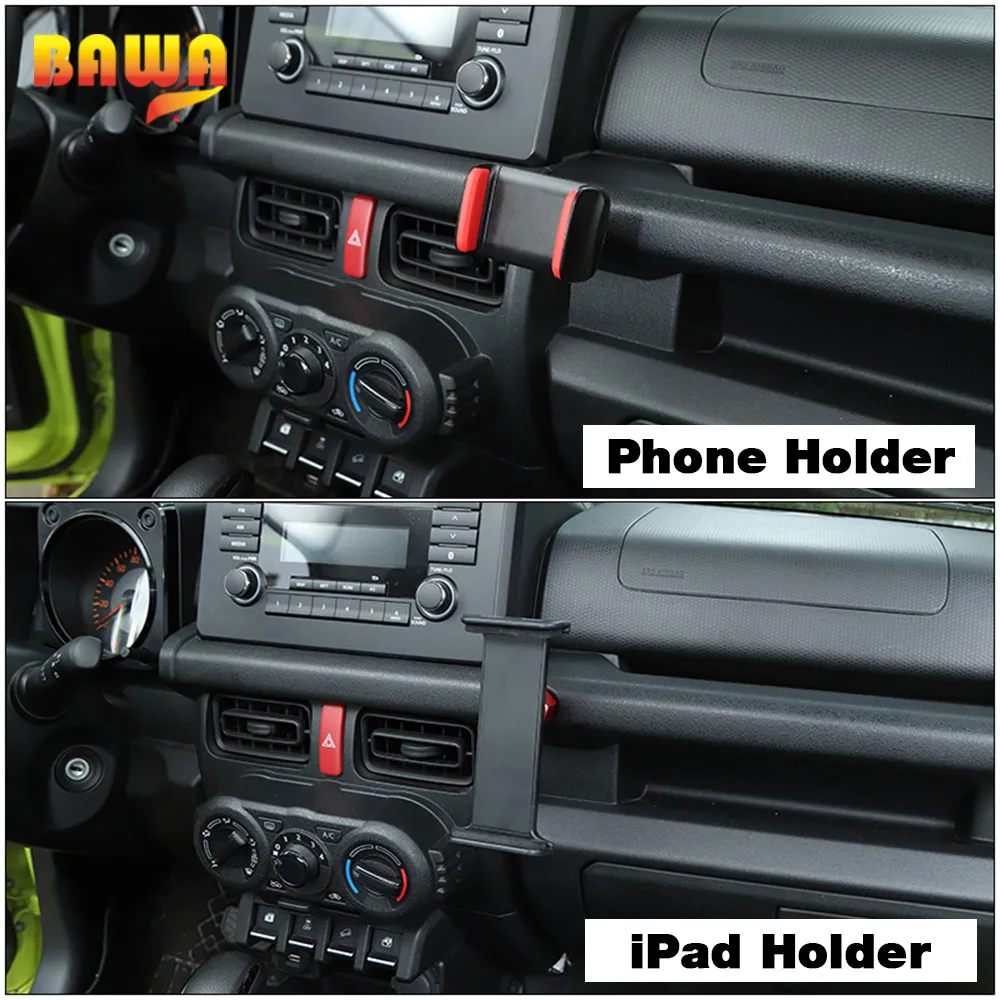 bawa car ipad mobile phone holder support for suzuki jimny 2019 gps stand accessories for suzuki jimny 2020 free global shipping