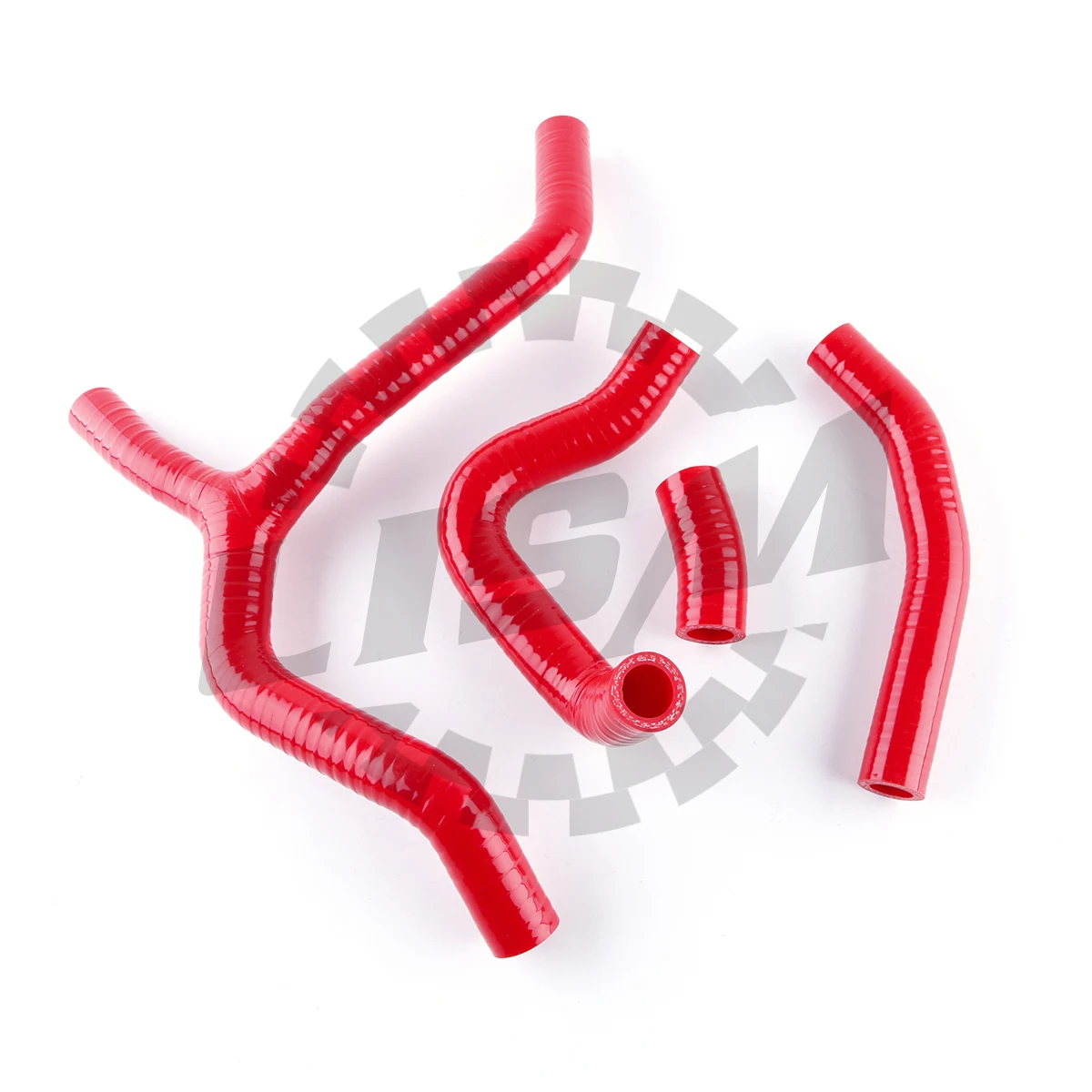 

4PCS FIT For HONDA CRF 450R 2015-2016 3-PLY Motorcycle Silicone Radiator Coolant Hose Upper and Lower (Y-KIT)