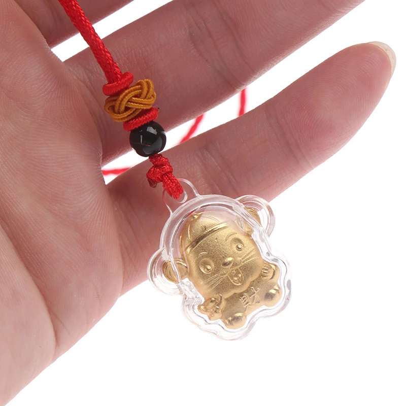 2020 крыса год золотой кулон &quotкрыса&quot Новый металлические подвесные подарочные