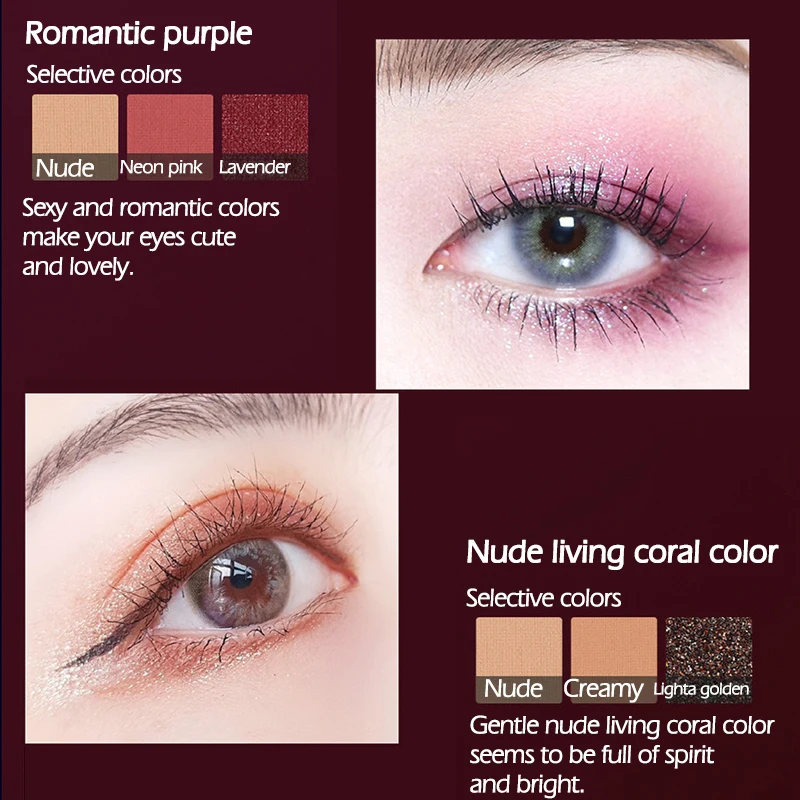 Звездное небо 18 Цвет s тени для век макияж открытые блестящие пигментированные