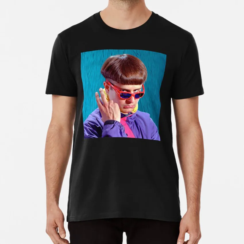 Черный Оливер дерево футболка Оливер дерево музыка hypebeast модный альбом Обложка хип хоп Рэп эстетическое Инди - Цвет: Черный