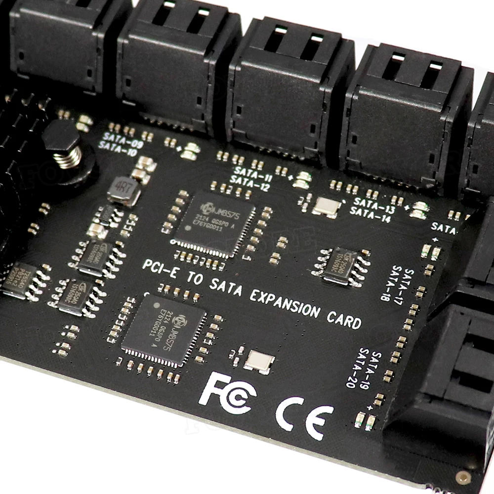 PCI Express на 20 портов SATA 6 Гбит/с адаптер PCIe x1 3 III 0 контроллер PCI-e SATA3 Плата расширения