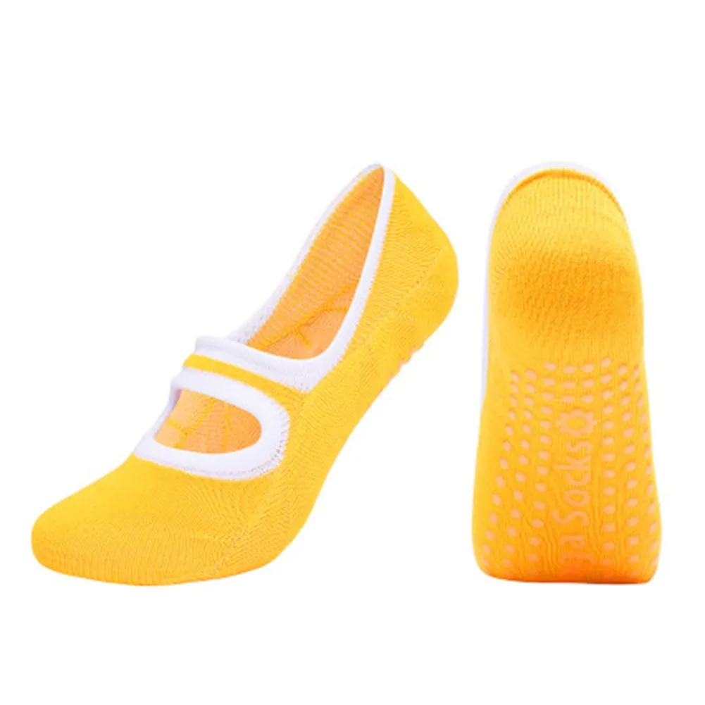 

Pilates Socks Anti-Slip Breathable Backless Yoga Socks Ankle Ballet Sports Socks Enhances Balance And Stability