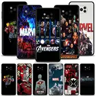Чехол для телефона с логотипом Marvel Hero для Xiaomi Poco X3 NFC F3 GT Civi M3 Note 10 11 Lite 9T 10T 11T Pro Pocophone F1, чехлы