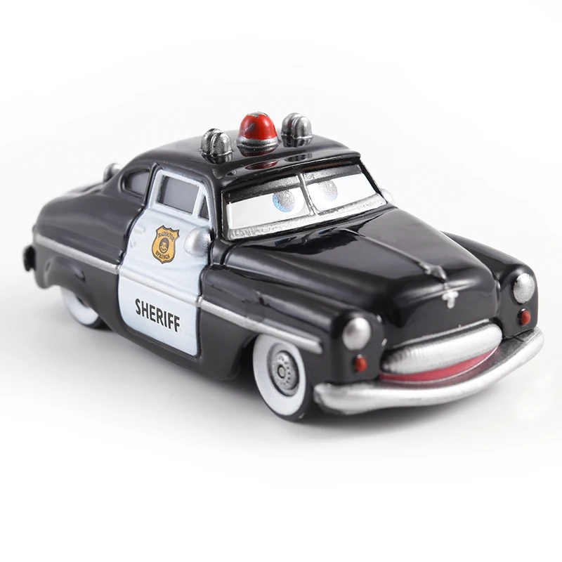 

Disney Pixar Cars 2 3 Lightning McQueen Mater Jackson Storm Ramirez Police Car Diecast Vehicle Metal Alloy Boy Toy Gift
