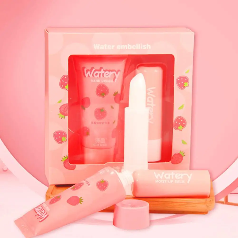 Авокадо завод Увлажняющий крем для рук губ Набор бальзамов анти ухода за губами