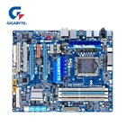 Материнская плата DDR3 LGA GA-EX58-UD3R, USB3.0, для Intel X58 Gigabyte 1366, 24 Гб SATA III EX58-UD3R, для настольных ПК, 2x PCI-E X16, бу