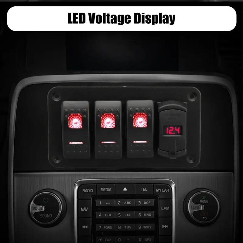 Водонепроницаемый автомобильный аксессуар кулисный переключатель Запчасти