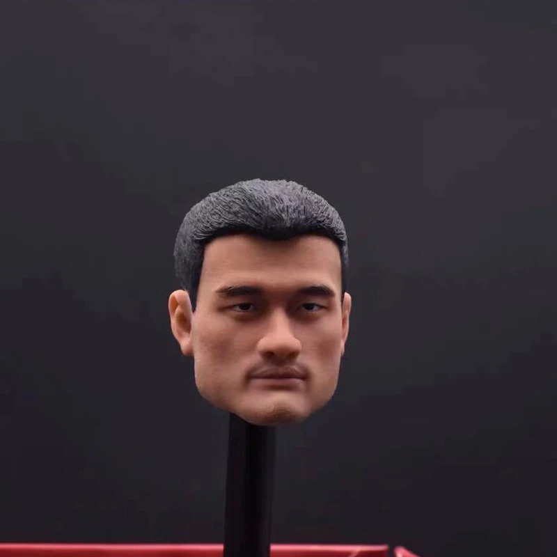 1/6 весы Yao Ming Head Sculpt Баскетбол звезда мужской солдат резьба на голову для 12 в
