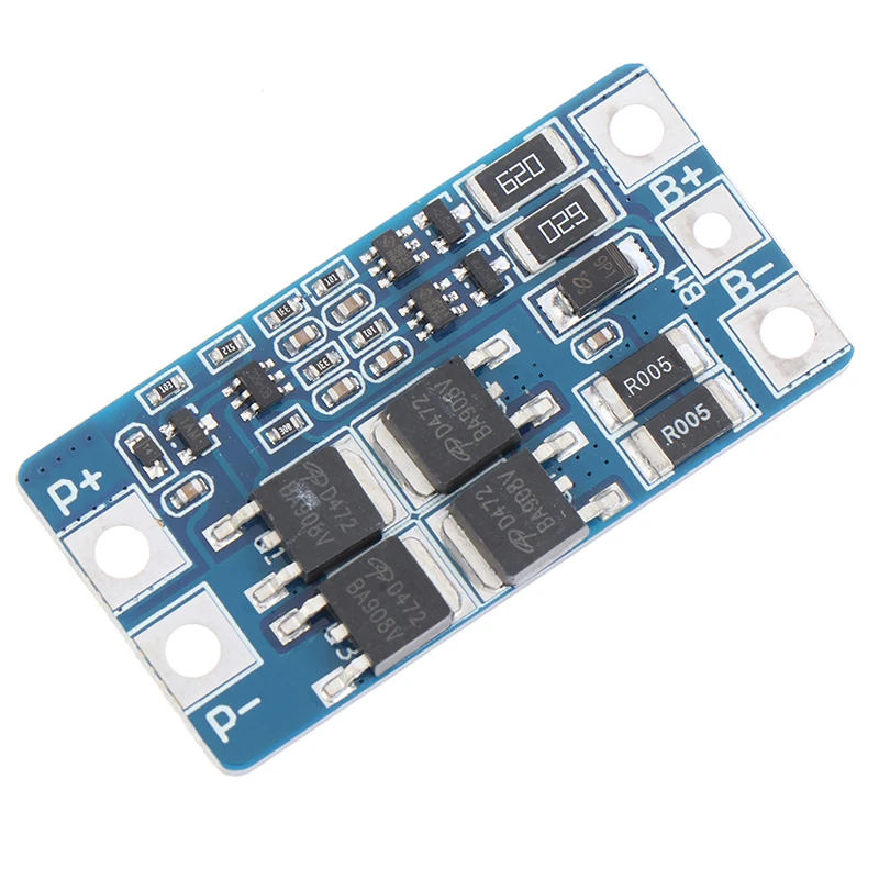 

2S 10A 7.4V 18650 Lithium Battery Protection Board 8.4V Balanced Protection Instrument And Accessories