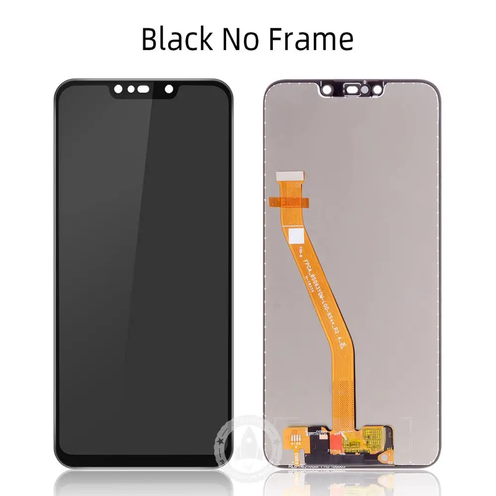 Black No Frame Дисплей для HUAWEI Mate 20 Lite в сборе с тачскрином 6.3 inch sne lx1 sne-lx1 - Цвет: Black No Frame