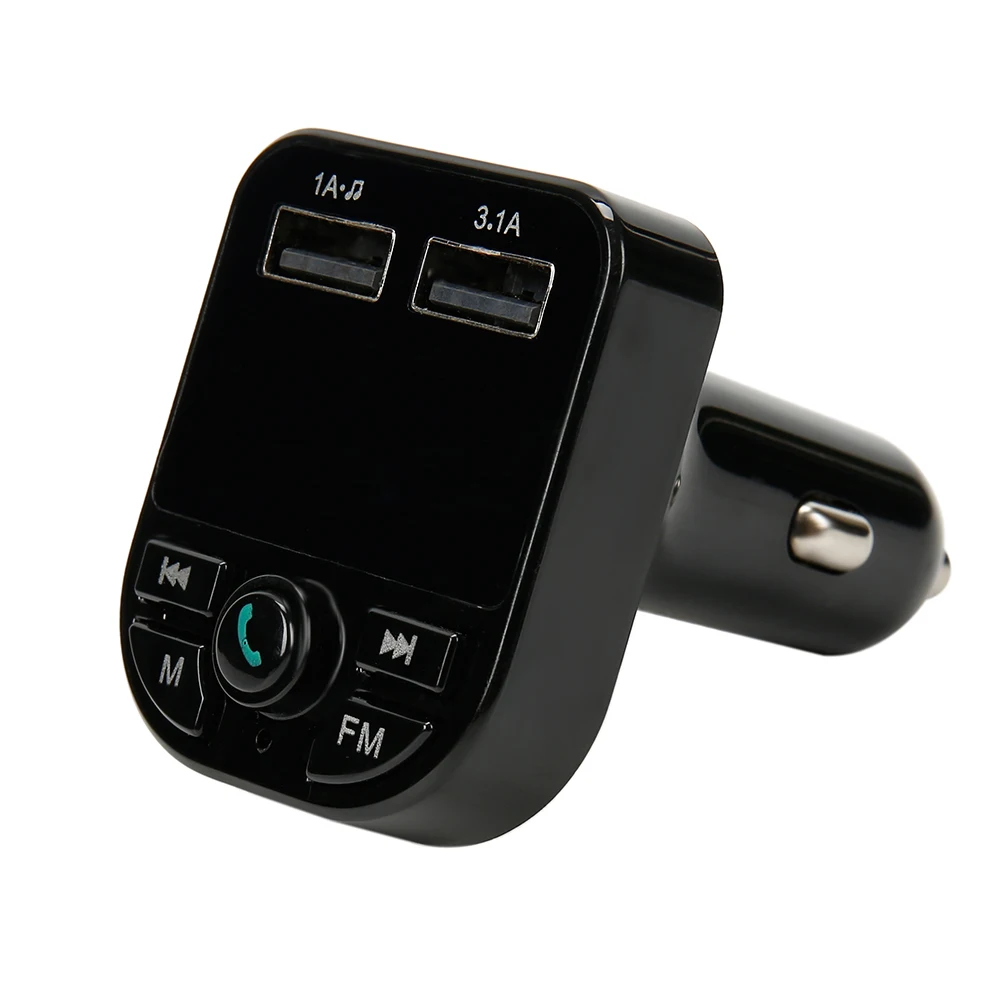 Автомобильный Bluetooth fm-передатчик двойной USB порт зарядное устройство fm-модулятор MP3-плеер Автомобильная Зажигалка беспроводные звонки, музыка плеер