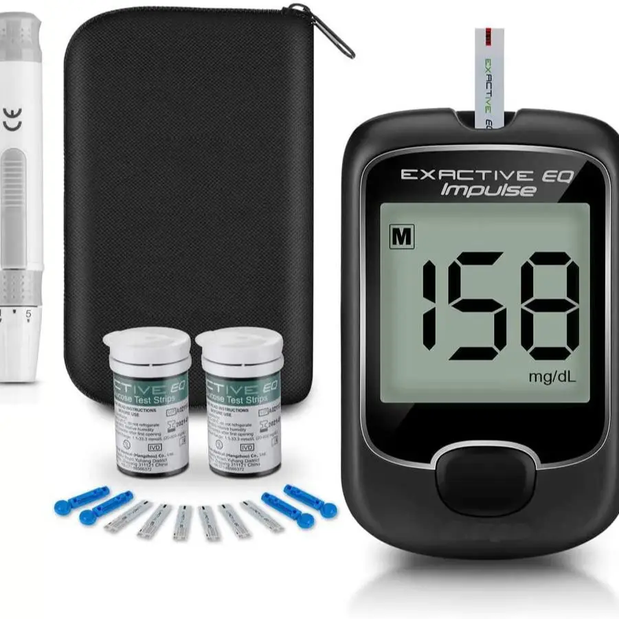 Глюкометр MICROTECH медицинский с ланцетами бытовой автоматический прибор для