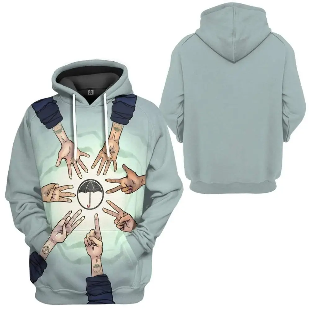 

The Umbrella Academy cosplay Hoodies Fashion Casual Hooded Sweatshirts Oversized Pullover Outerwear