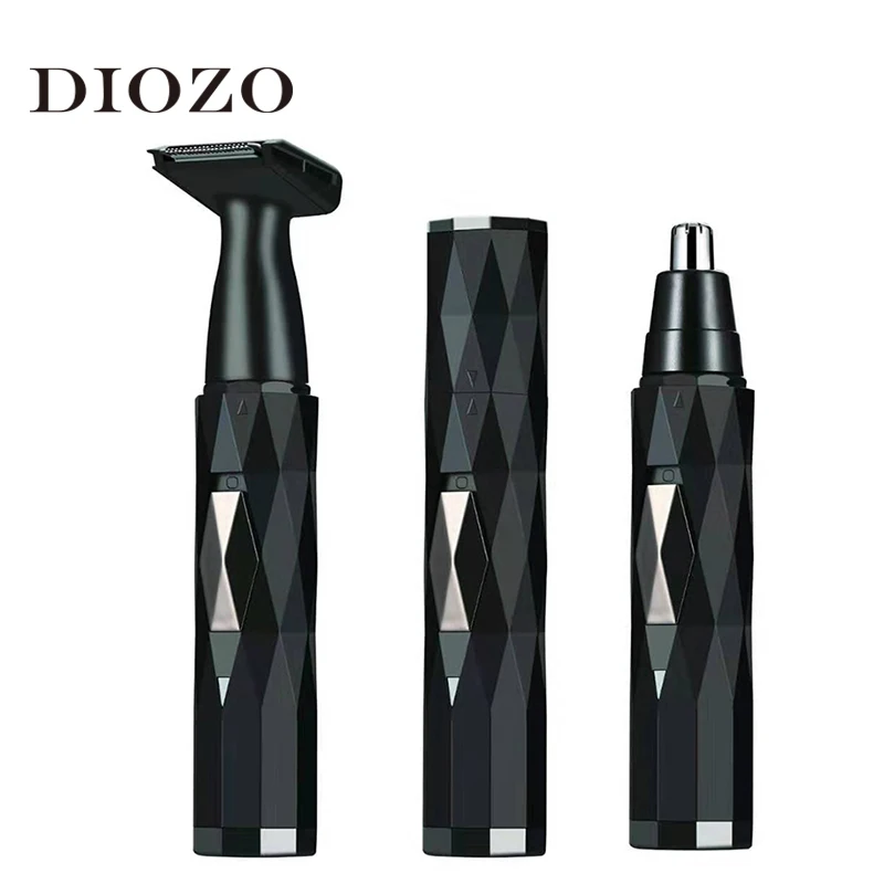 Электрический триммер для волос в ушах и носу 2 1 USB зарядка моющийся бровей