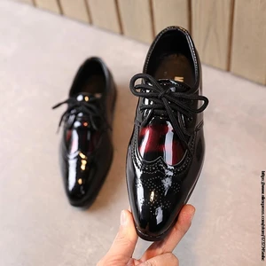 Кроссовки детские кожаные, мягкая подошва, Повседневная Уличная обувь для мальчиков и девочек, весна-осень