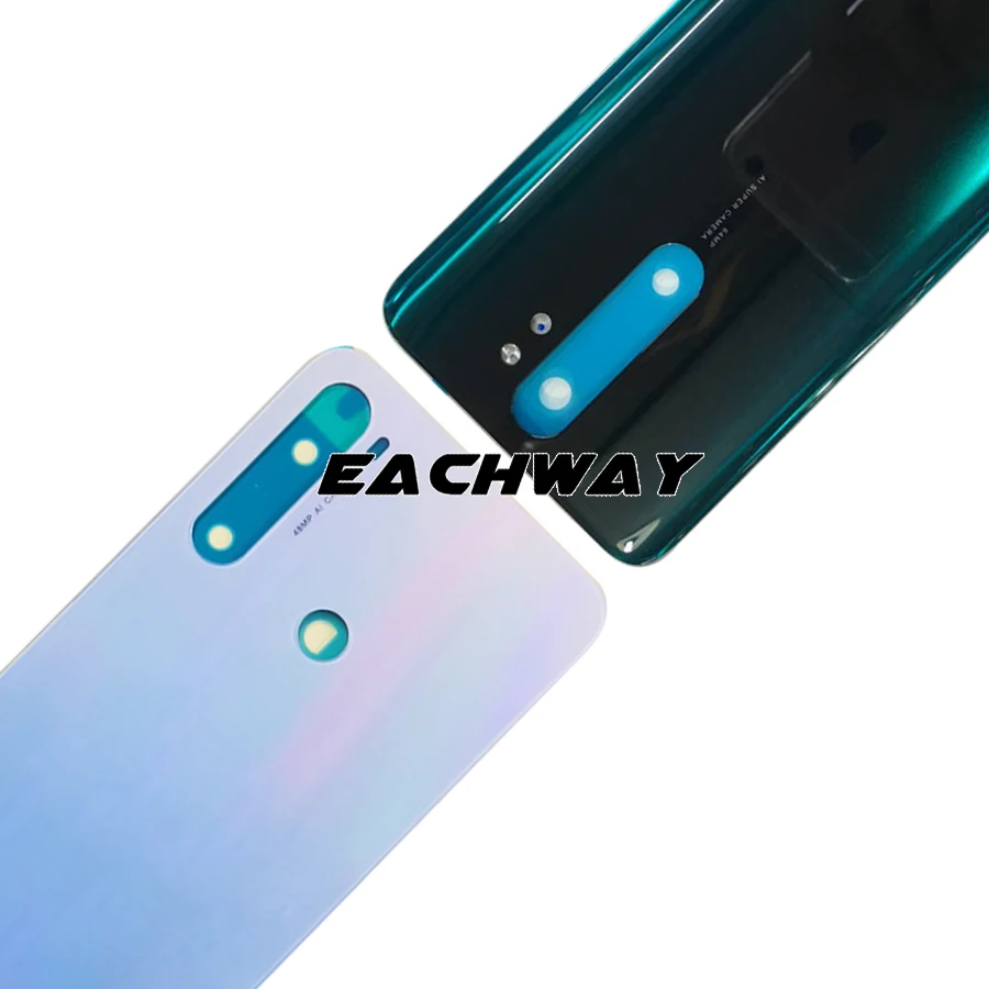 Оригинальная крышка батарейного отсека для Xiaomi Redmi Note 8 pro Задняя стеклянная