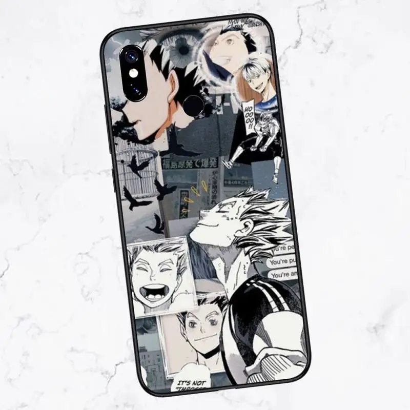 

Haikyuu Hinata Attacks Anime Phone Case For Xiaomi Redmi 7 8 9t a3Pro 9se k20 mi8 max3 lite 9 note 9s 10 pro