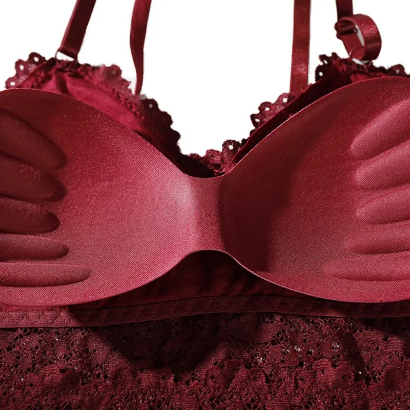 Liva корсет для девочек кружевные топики женщин Мягкие Съемные мягкие v-образные