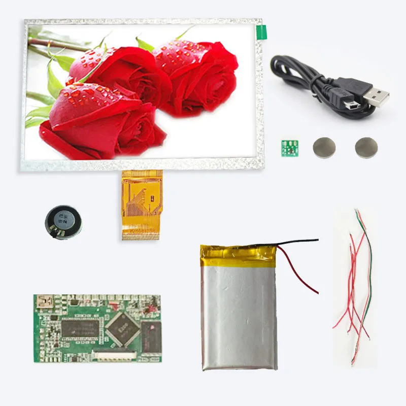 7 Inch LCD Brochure Video Card Module For Business DIY Electronic Component Kits Top Quality Customized Size LEXINGDZ | Электроника