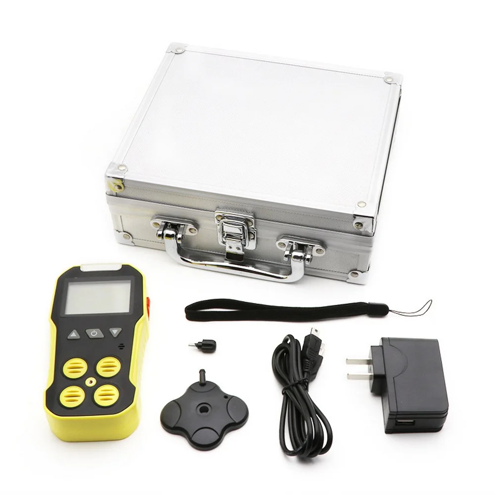 

4 in 1 Gas Detector Portable Tester Combustible Oxygen Hydrogen Sulfide Carbon Monoxide Detector Support 30 Kinds of Sensors