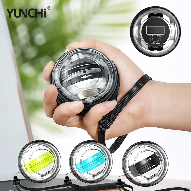 Ручной ротор для мышц тренировочный гироскоп фитнес мяч расслабления