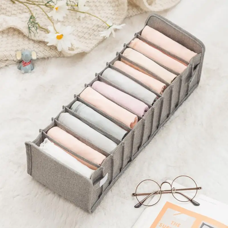 

Underwear Organizer Boxes Wardrobe Drawer Divider Clothes Storage Boxs Dormitory Closet Organizer Drawer Can Washihg