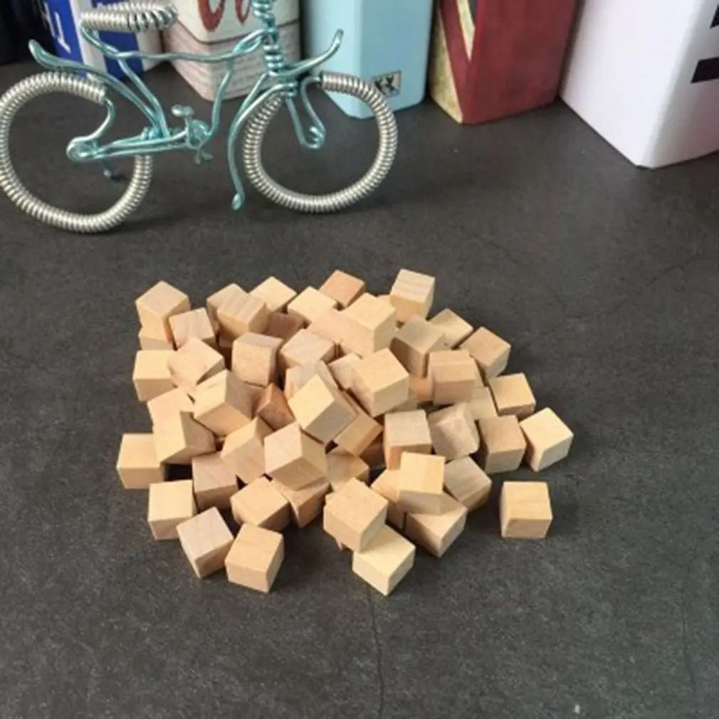 DIY Деревянные сборные строительные блоки игрушка для детей Семейная Игра домино