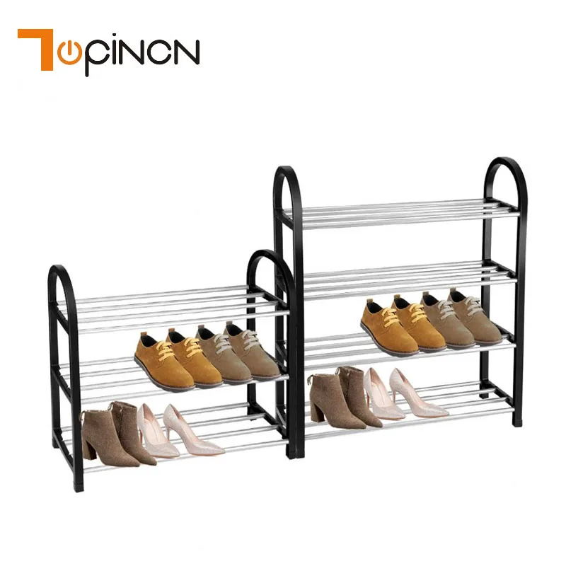 Стойка органайзер Многоуровневая для обуви 3/4 уровней однотонная|shoe rack diy|stand