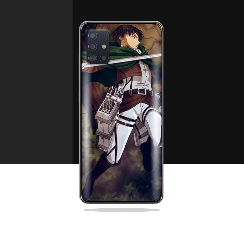

Attack On Titan Manga Anime Phone Case For Samsung Galaxy A72 A71 A51 A70 A60 A50 A40 A30S A30 A20E A20 A10 4G 5G Soft Coque