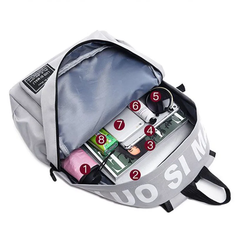 

Hot Selling Ins New Student Backpack Fashion Casual Shoulder Bag Outdoor Sports Portable Backpack