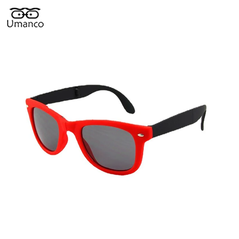 Umanco ультралегкие квадратные складные солнцезащитные очки для женщин и мужчин