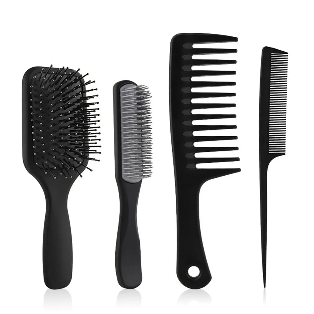 

Hair Comb Set Paddle Hair Brush Detangling Brush Detangler Hairbrush For All Hair Types Hair Care Styling Tools