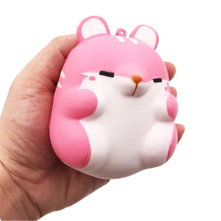 rice Мягкие медленно растущие мягкие игрушки милые Kawaii Jumbo большой розовый единорог мультфильм животных мягкие игрушки Jumbo - Цвет: rice