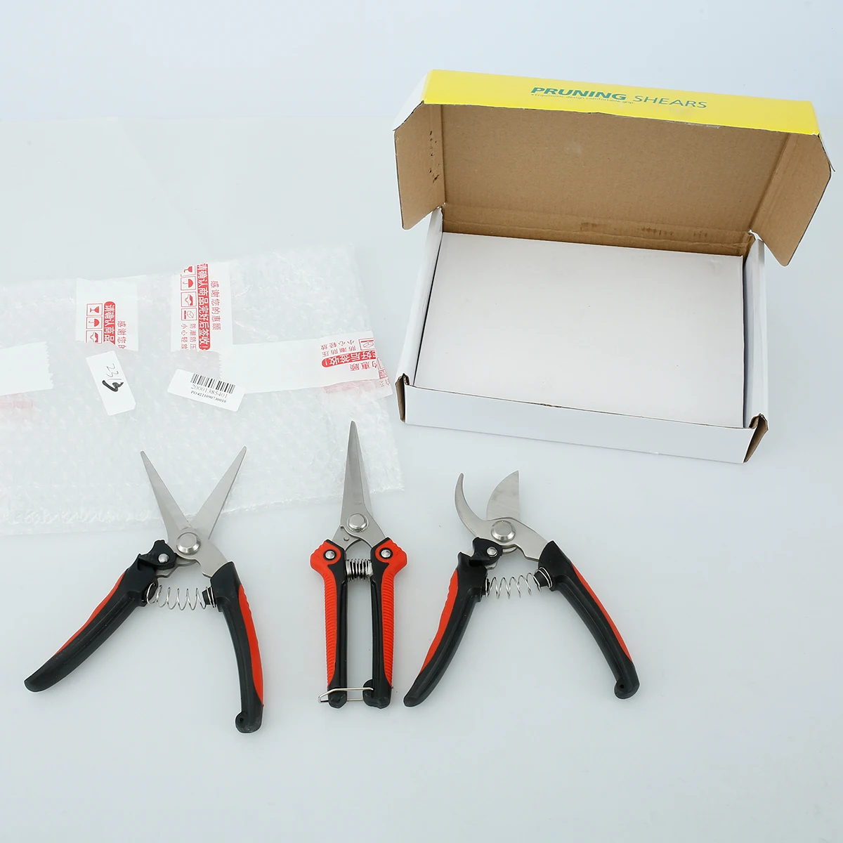 

3 шт., многофункциональные садовые ножницы из нержавеющей стали