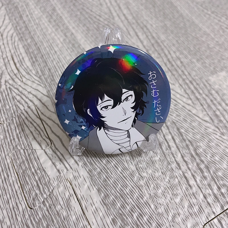 

Anime Bungou Stray Dogs Nakahara Chuuya Badge Brooch Pin Student Notebook Sticky Notes Message Bookmark Label Memo Pad Xmas Gift