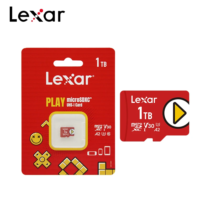 Карта памяти Lexar Play Micro SD 1 ТБ SDXC V30 A2 TF | Компьютеры и офис