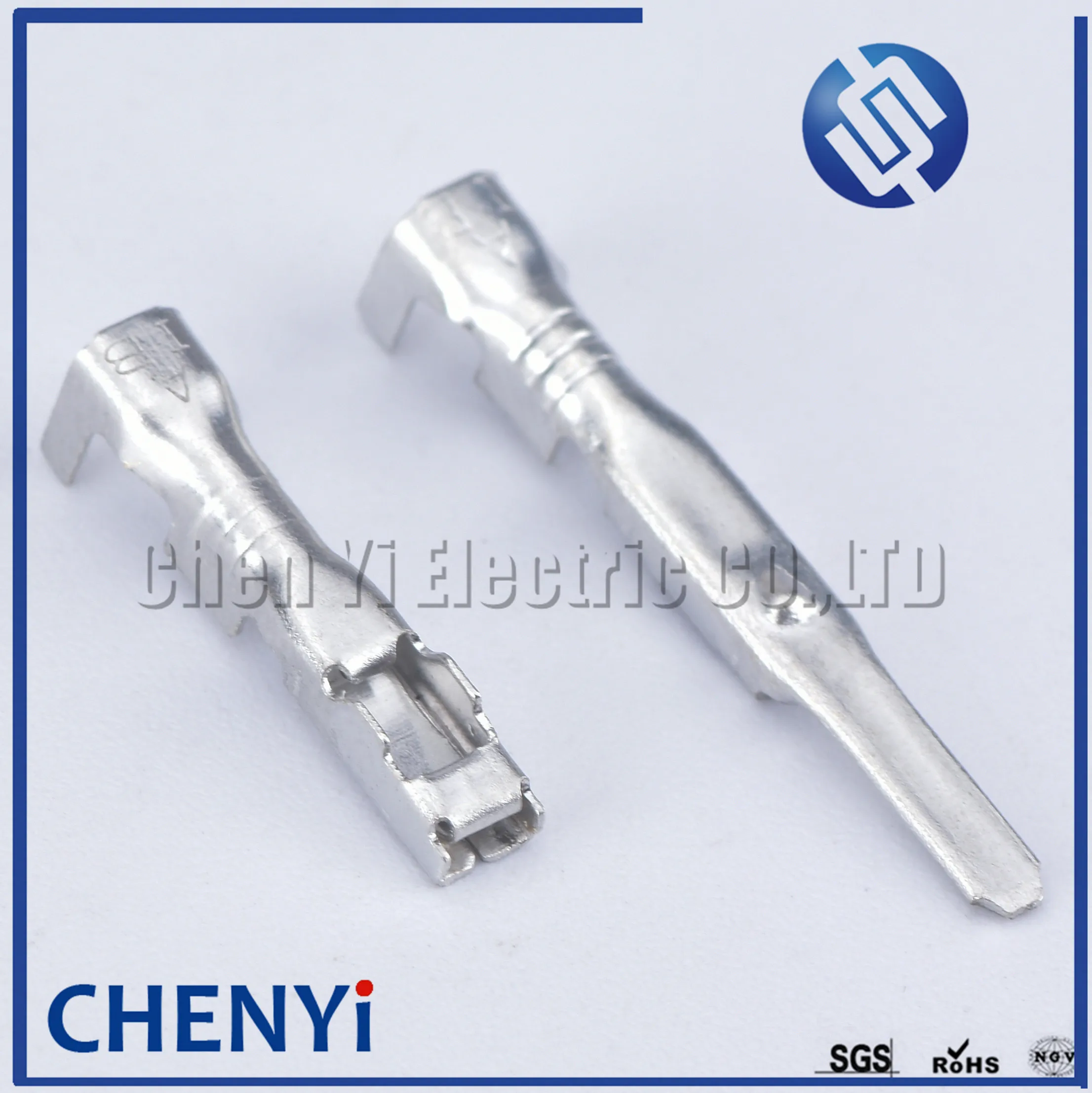 

50 pcs car crimp wire terminal Non-insulated automotive electrical male female connector pins for Ford Focus FW-C-2F-B FW-C-2M-B