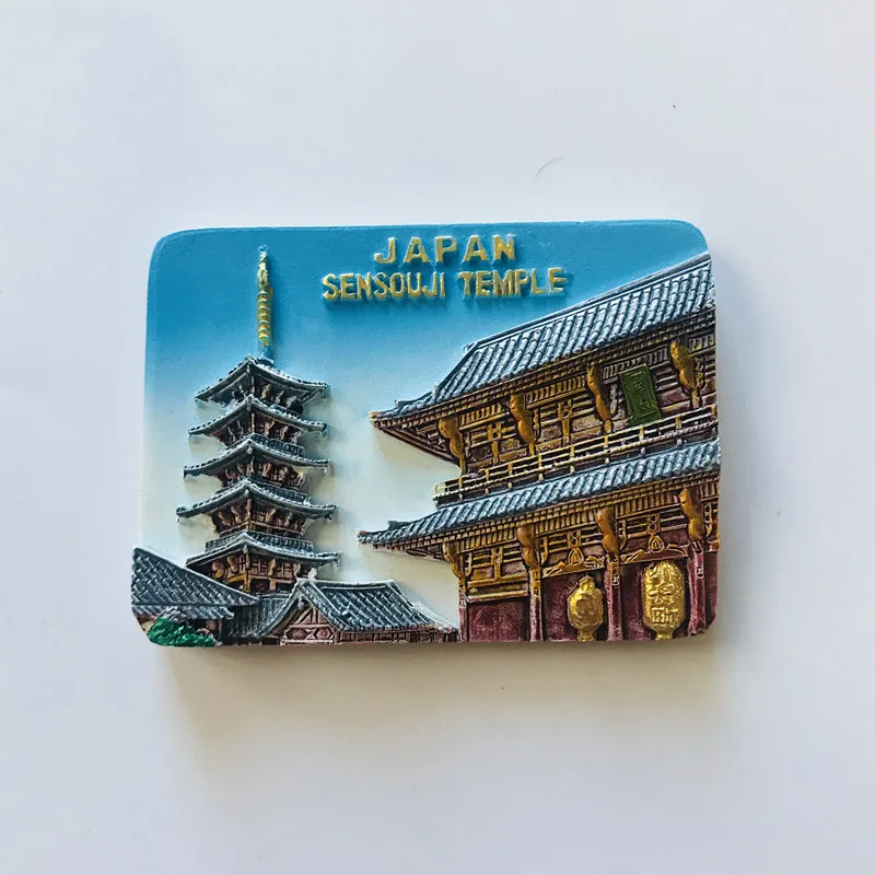 Магниты страны на холодильник магнит для путешествий из смолы Mt. Fuji Hokkaido